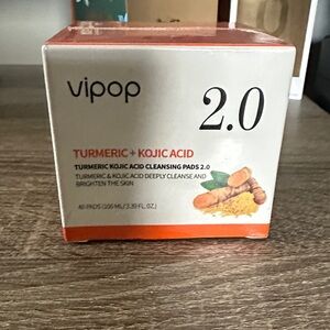 VIP Turmeric + Kojic Acid Cleansing Pads 2.0 - White and Orange